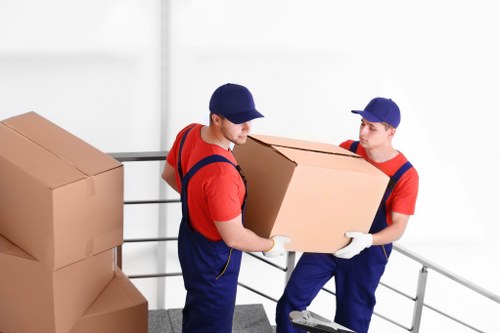 Illustration of accessible Kilburn removals website content with inclusive design elements