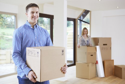 Man with van service handling a local move in Kilburn